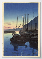 Kawase Hasui - Beppu no asa