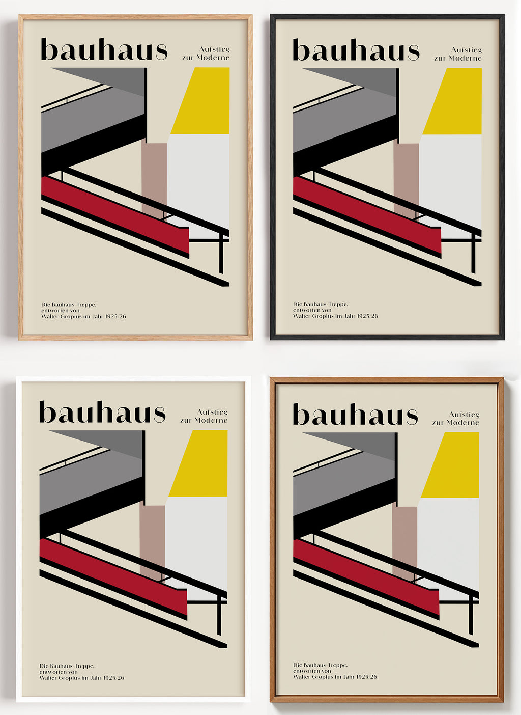 Bauhaus Treppe - Aufstieg zur Moderne