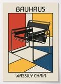 Bauhaus Poster mit dem ikonischen Wassily Chair