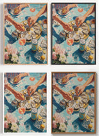 Küchen Poster Austern und Kaviar als Wandbild auf Papier oder Leinwand