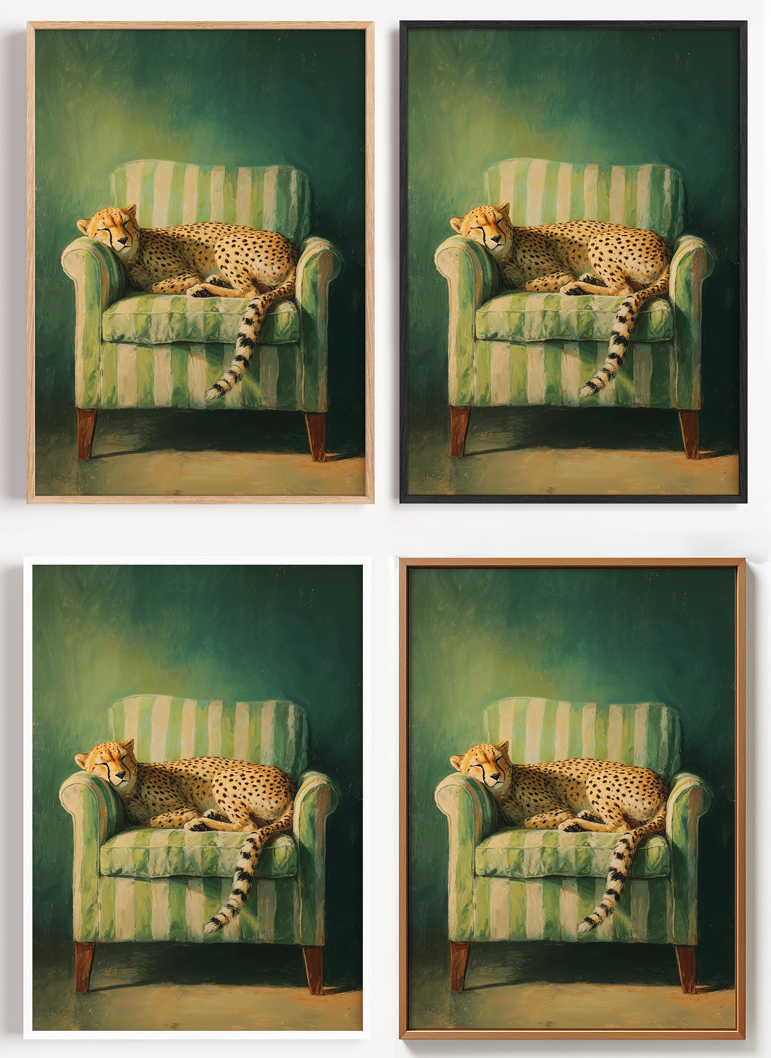 Cheetah in the Lounge