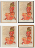 Egon Schiele Poster als Wandbild auf Papier oder Leinwand