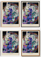 Gustav Klimt Poster Die Jungfrau als Wandbild auf Papier oder Leinwand