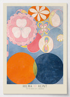 Hilma af Klint Poster mit visionärer abstrakter Komposition in Pastelltönen
