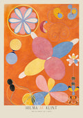 Hilma af Klint Poster Die zehn Größten Nr. 4: Jugend mit abstrakten Formen