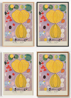Hilma af Klint Die zehn Größten Nr. 7 als Wandbild auf Papier oder Leinwand