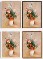 Odilon Redon Blumenvase Poster als Wandbild auf Papier oder Leinwand