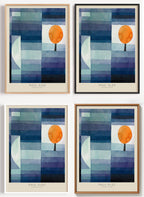 Paul Klee Poster Der Vorbote des Herbstes als Wandbild auf Papier oder Leinwand