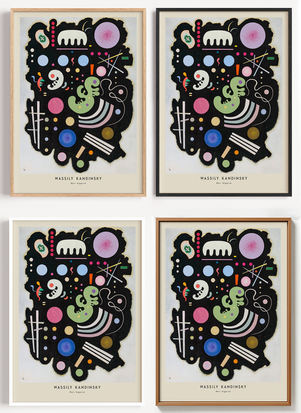 Wassily Kandinsky - Noir bigarré